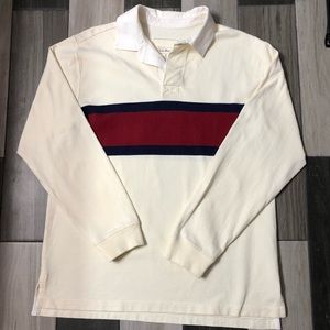 L.L. Bean Men’s Vintage Long Sleeve Rugby Shirt